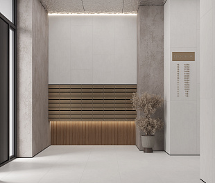 Керамогранит CeraLux Quebec Gray Beige Matte 59,5x59,5 Серо-бежевый Матовый