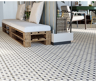Керамогранит Glazeo Art Deco Grey Lite 45х45 Серый Матовый