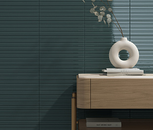 Керамогранит ArtisanTiles Garage Blue 30,5x10 Синий Глянцевый