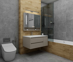 Керамогранит Desert ConcreteChic Range Gray 60x60 Серый Матовый
