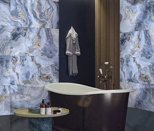 Керамогранит Hi-energy Exquisite Blue Polished 120x60 Синий Полированный