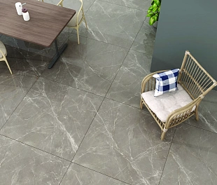 Керамогранит Lunar tiles Slabs 120x120 Dark beige Коричневый Полированный
