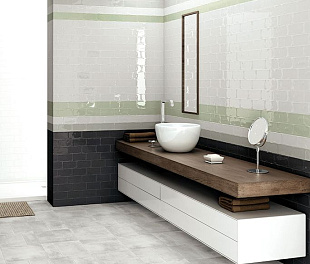 Керамогранит Vehicle Winner White 15x7,5 Белый Глянцевый