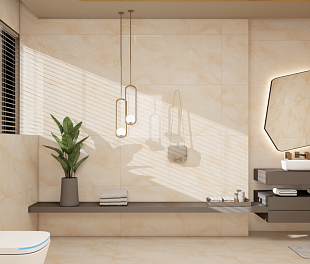 Керамогранит TerraCraft Claudia Beige 120x60 Бежевый Полированный