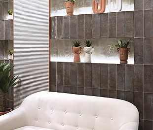 Керамогранит Shitsu Magerdam Brown 30x10 Коричневый Глянцевый