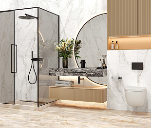 Керамогранит Elegance Tiles & Stone Sandstone White 80x80 Белый Матовый