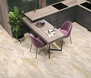 Керамогранит Elegance Tiles & Stone Yaman Beige 80x80 Бежевый Матовый