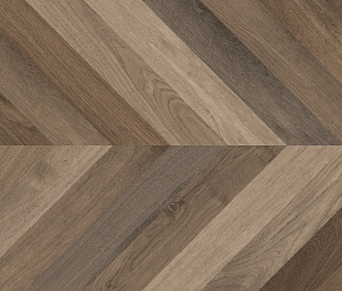 Керамогранит CeraLux Stump M Brown Matte 120x60 Коричневый Матовый карвинг