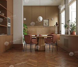 Ламинат Alpine Floor Chevron Art 12мм Орех Монблан LF109-11