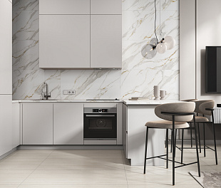 Керамогранит Ceramosa Tiles Stone Beige Glazed 120x60 Бежевый Глазурированный