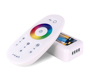 Сенсорный контроллер для светодиодной ленты RGB с ПДУ (радио) IP40 LSC 010