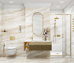 Керамогранит Elegance Tiles & Stone Eclipse 60x120 Бежевый Полированный