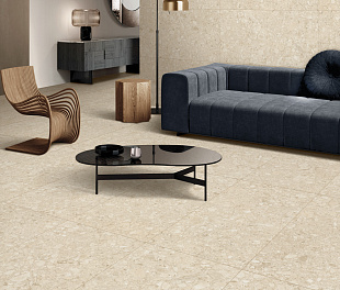 Керамогранит Desert Stampa Beige Carving 120x60 Бежевый Карвинг