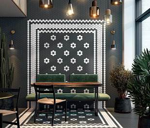 Керамогранит Eco-Friendly Products Натуральный White 24x24 Белый Матовый