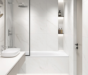 Керамогранит CeraLux Royal Michael White Lappated 60x60 Белый Лаппатированный