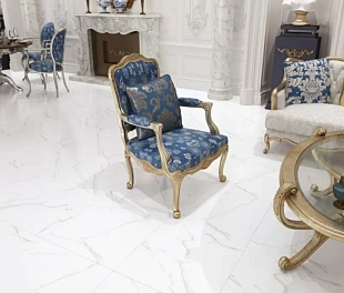 Керамогранит Gleamstone Square Harmony Sky 60x59.5 Серый Полированный
