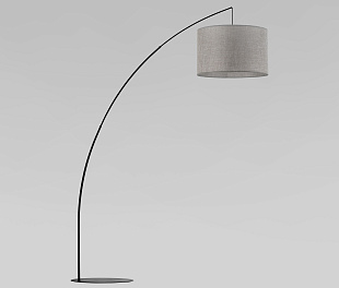 Напольный светильник с тканевым абажуром 5487 Moby Gray