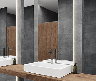 Керамогранит CeraLux Building material Graphito Graphite Matt 60x60 Графитовый Матовый