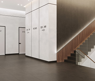 Керамогранит CeraLux Sandy Brown Brown Matte PRO 80x80 Коричневый Матовый