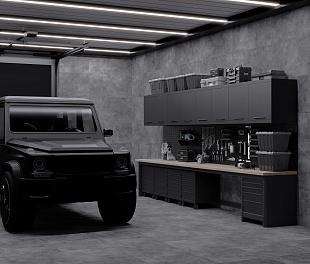 Керамогранит CeraLux Cittadella Dark Gray 119,1x59,5 Темно-серый Матовый