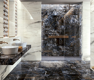 Керамогранит Cerastone Harmonia Melodies Dark sky 60x120 Синий Полированный