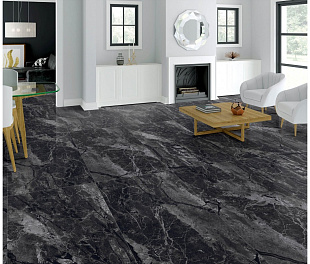 Керамогранит Lunar tiles Highglossy 60x120 Nero Серый Полированный