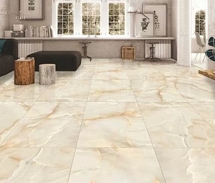 Керамогранит Lunar tiles Glossy 60x120 Onyx beige Бежевый Глазурованная