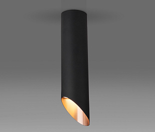 Накладной акцентный светильник DLN115 GU10 черный/золото