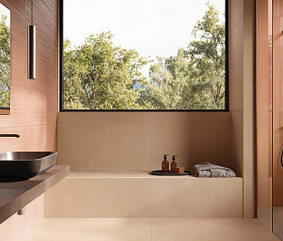 Керамогранит Cerastone Flicker Brown Concrete 120x60 Коричневый Матовый