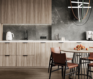 Керамогранит CeraLux Gloria Dark Grey Matte 60x60 Темно-серый Матовый
