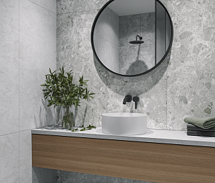 Керамогранит Ceramosa Tiles Superstar Gray Glazed Decor 60x120 Серый Глазурованный