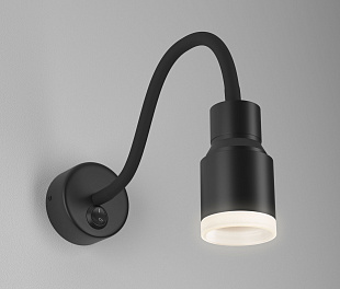 Настенный светодиодный светильник с гибким корпусом Molly LED MRL LED 1015 черный
