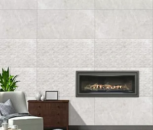 Керамогранит Lunar tiles Satin Decor Decor-2 60x120 Бежевый Структурная