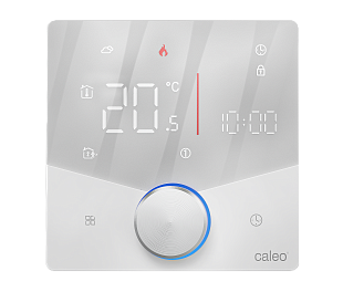 Терморегулятор CALEO C933 Wi-Fi встраиваемый, цифровой, программируемый, 3,5 кВт (белый)
