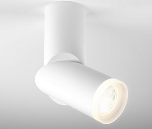 Накладной светодиодный светильник DLR036 12W 4200K белый матовый