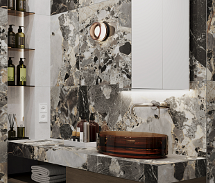 Керамогранит Cerdinia Sovereign Stone Fusion 59,5x119,1 Серый Матовый