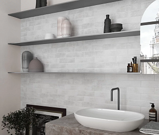 Керамогранит Foreign Bertucelli White 24,6x6 Белый Матовый