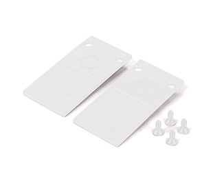 Slim Magnetic Заглушки для накладного шинопровода белые  (2 шт.) 85089/00