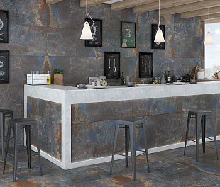 Керамогранит AquaStone Ceramic India Ocean Enclave 60X120 Blue Синий Матовый