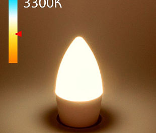 Светодиодная лампа "Свеча" C37 8W 3300K E27 BLE2711