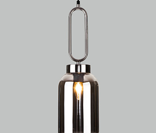 Подвесной светильник со стеклянным плафоном 50229/1 дымчатый