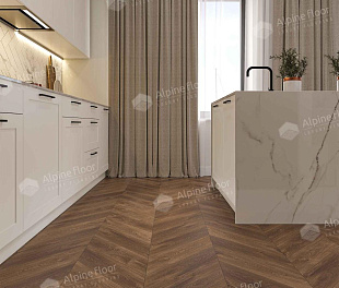 SPC ламинат Дуб Коричневый ECO 18-13 MC