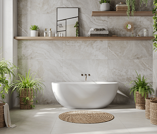 Керамогранит Edge ceramics Elizabeth Beige 60x120 Бежевый Матовый