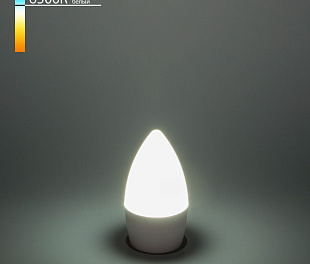 Светодиодная лампа "Свеча" СD LED 6W 6500K E27 BLE2738