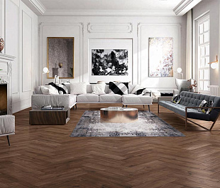 Ламинат Kango Laminate flooring Dark brown 64,3x13,1 Темно-коричневый Матовый