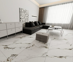 Керамогранит Celestial body Golden Polished Marble 120x60 Золотой Полированный