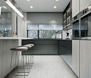 Керамогранит MarbleHaven Timber Legacy Series grey 90x150 серый матовая