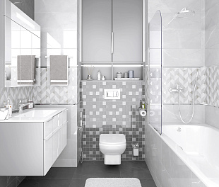 Керамогранит CeraLux Mystify 60x59.5 Серый Матовый