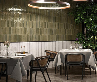 Керамогранит Funchosa Salvation Green 30x7,5 Зеленый Глянцевый