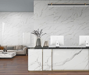 Керамогранит TerraCraft Palmolive White 120x60 Белый Полированный